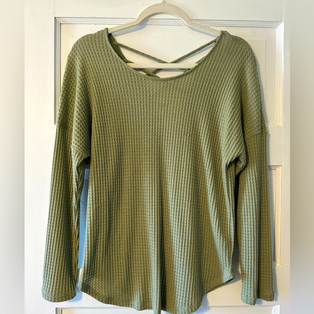 Charlotte Russe Waffle Knit Sweater